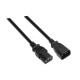 AISENS A132-0171 cable de transmisión Negro 1,5 m C13 acoplador C14 acoplador